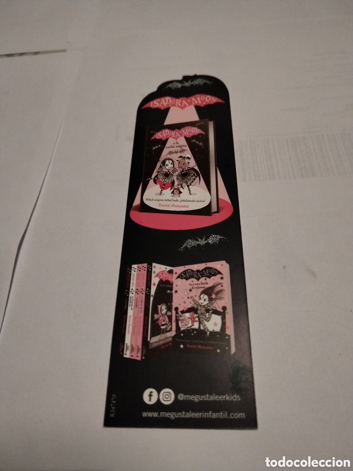 Coleccionismo marcap&aacute;ginas: Marcap&aacute;ginas Isadora Moon Alfaguara - Foto 2