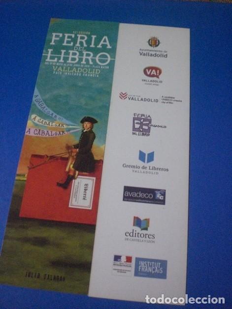 Coleccionismo marcap&aacute;ginas: marcap&aacute;ginas Feria libro Valladolid 2019 - Foto 1