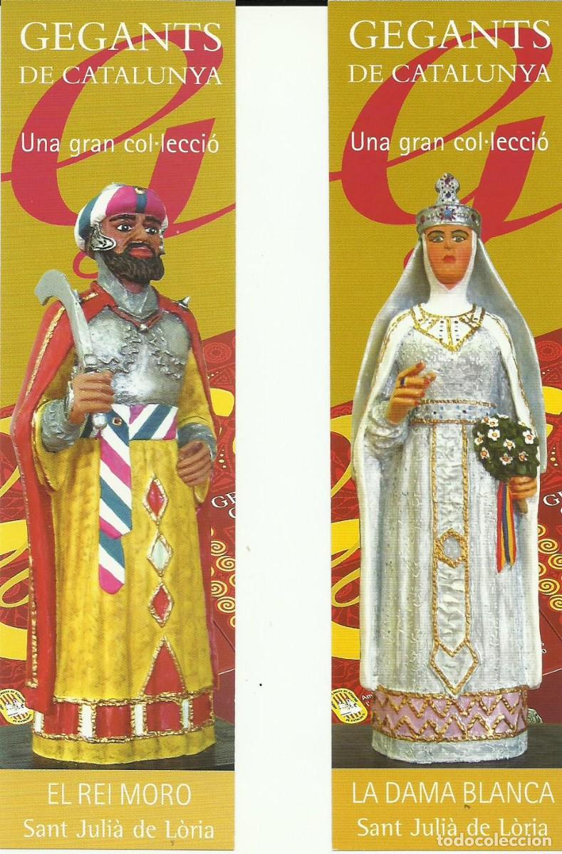 Collectionnisme Marque-pages: Macapaginas de los Gigantes de Sant Julia de L&oacute;ria Andorra