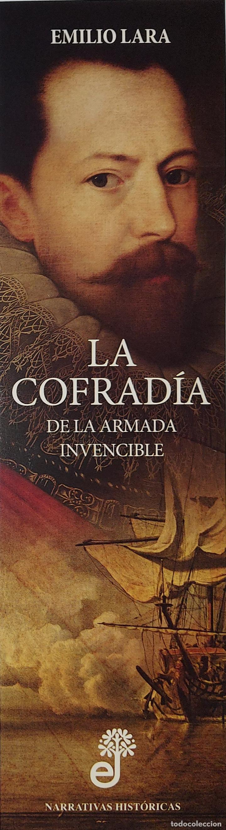 Coleccionismo marcap&aacute;ginas: MARCAPAGINAS - EDHASA - LA COFRADIA - EMILIO LARA - Foto 1