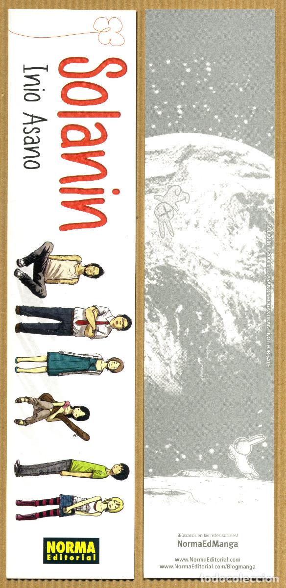 Coleccionismo Marcap&aacute;ginas: MARCAPAGINAS EDITORIAL NORMA - SOLANIN