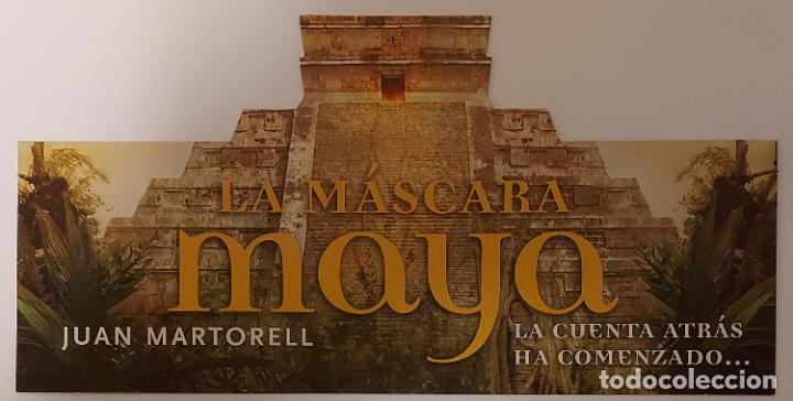 Coleccionismo Marcap&aacute;ginas: MARCAPAGINAS - MR EDICIONES - LA MASCARA MAYA - JUAN MARTORELL