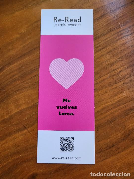 Collectables Bookmark: MARCAPAGINAS PUNT DE LLIBRE RE-READ MUNTANER BARCELONA COR CORAZON