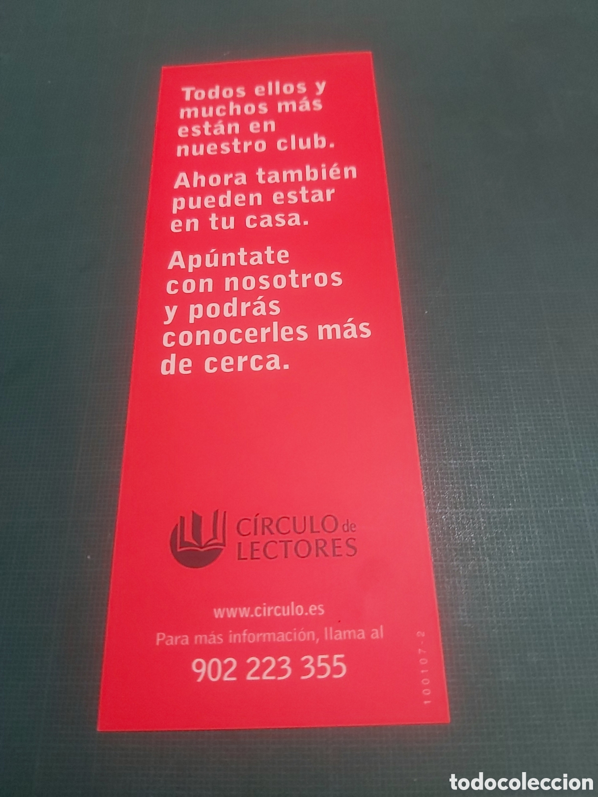 Coleccionismo marcap&aacute;ginas: Marcap&aacute;ginas c&iacute;rculo lectores - Foto 1