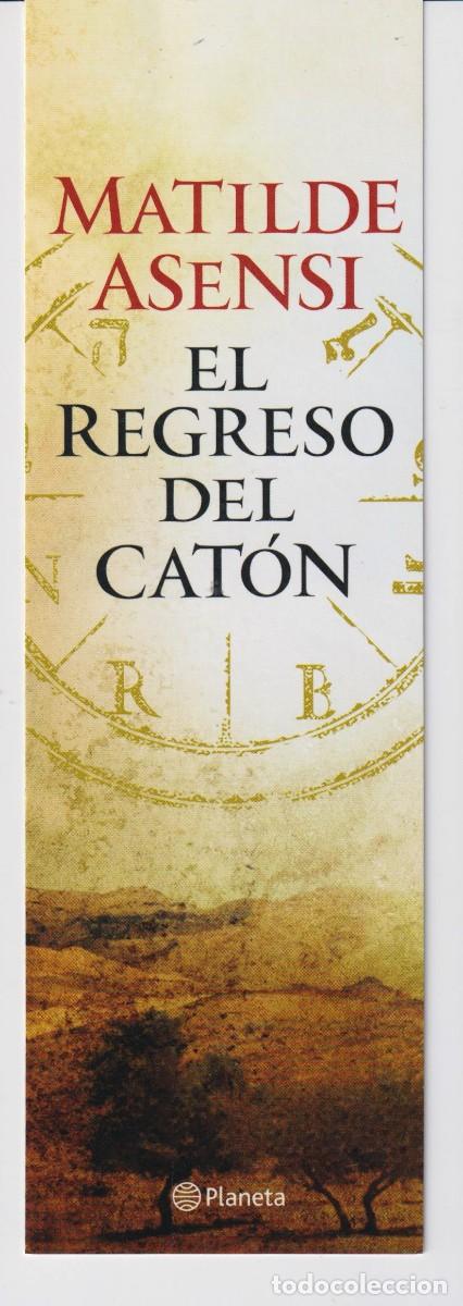 Coleccionismo Marcap&aacute;ginas: MARCAP&Aacute;GINAS EDITORIAL PLANETA TITULO EL REGRESO DEL CAT&Oacute;N