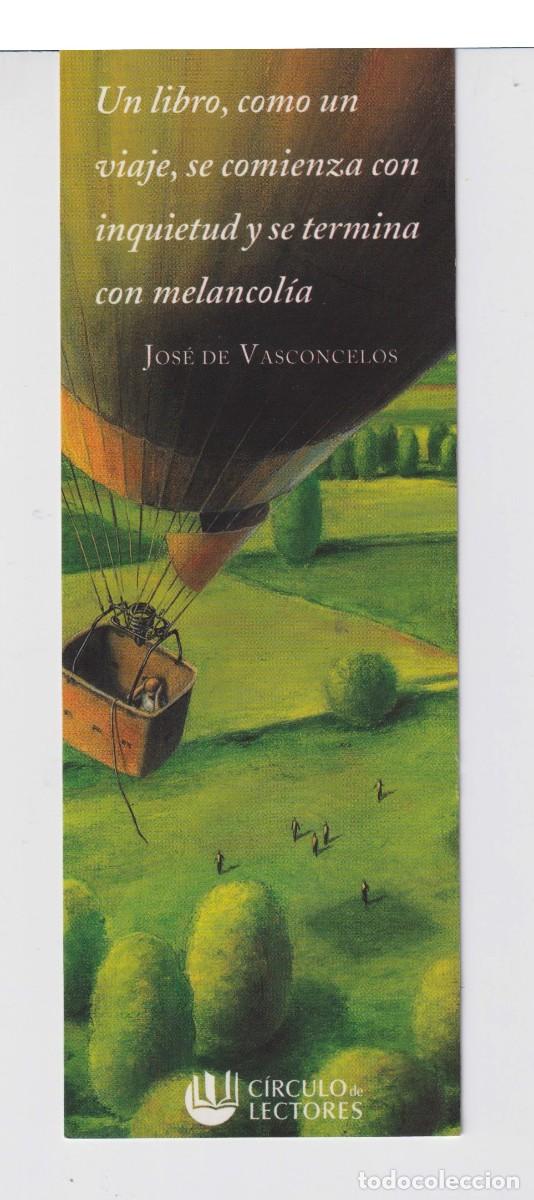 Coleccionismo Marcap&aacute;ginas: MARCAP&Aacute;GINAS EDICION CIRCULO DE LECTORES LIBRO DE JOSE DE VASCONCELOS