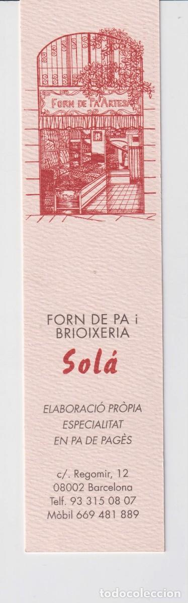 Sammeln von Lesezeichen: MARCAP&Aacute;GINAS EDITOR HORNO DE PAN BRIOIXERIA SOLA BARCELONA