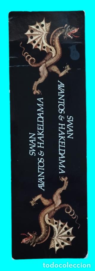 Coleccionismo marcap&aacute;ginas: MARCAP&Aacute;GINAS SWAN - AVANTOS & HAKELDAMA. - Foto 1