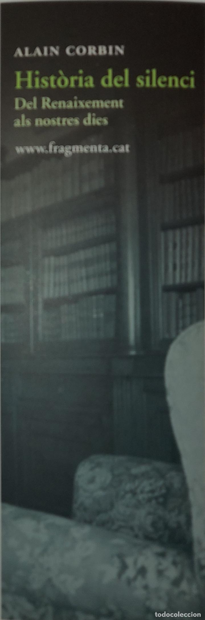 Coleccionismo marcap&aacute;ginas: MARCAPAGINAS - FRAGMENTA - HISTORIA DEL SILENCI - Foto 1