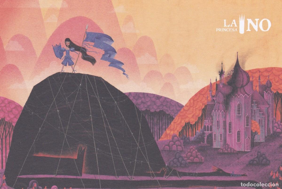 Coleccionismo Marcap&aacute;ginas: MARCAPAGINAS LUMEN. LA PRINCESA NO - TAMA&Ntilde;O POSTAL