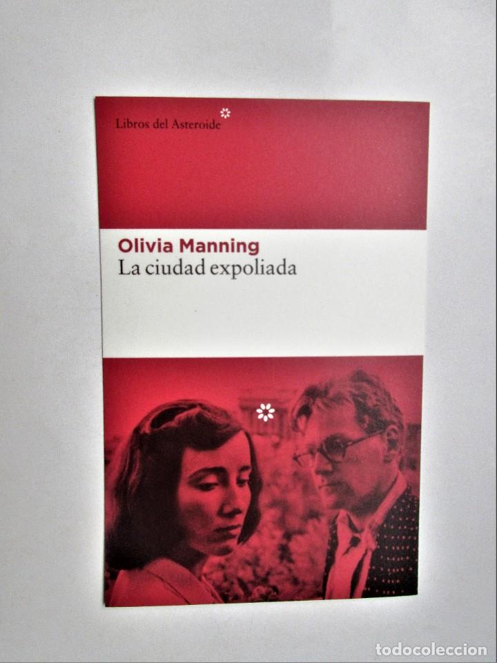 Coleccionismo marcap&aacute;ginas: Marcapaginas editorial Libros del Asteroide la ciudad expoliada - Foto 1