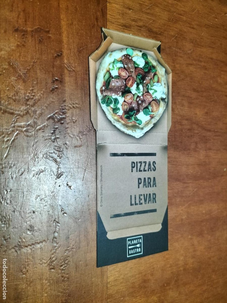 Coleccionismo Marcap&aacute;ginas: PIZZAS PARA LLEVAR. MARCAPAGINAS. BUEN ESTADO. DIFICIL. C-1