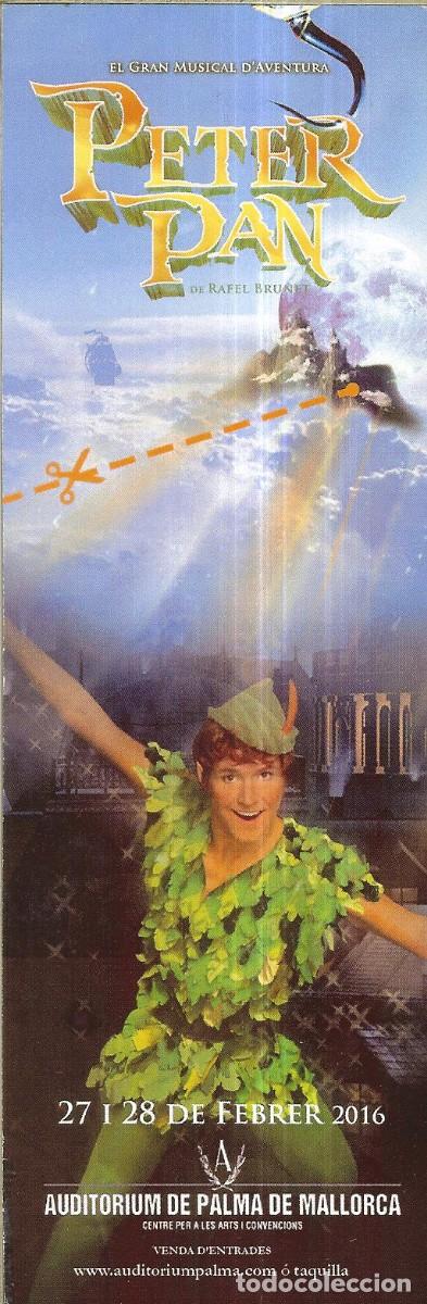 Coleccionismo marcap&aacute;ginas: MARCAP&Aacute;GINAS - PETER PAN - EL MUSICAL - Foto 1