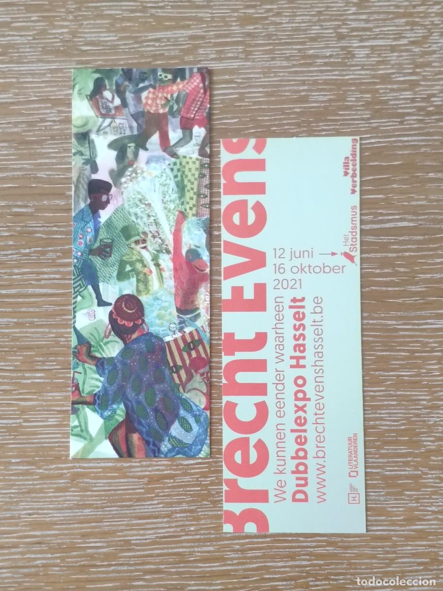 Collezionismo Segnalibri: MARCAP&Aacute;GINAS - EXPOSICI&Oacute;N DEL ILUSTRADOR Y NOVELISTA GR&Aacute;FICO BRECHT EVENS - B&Eacute;LGICA