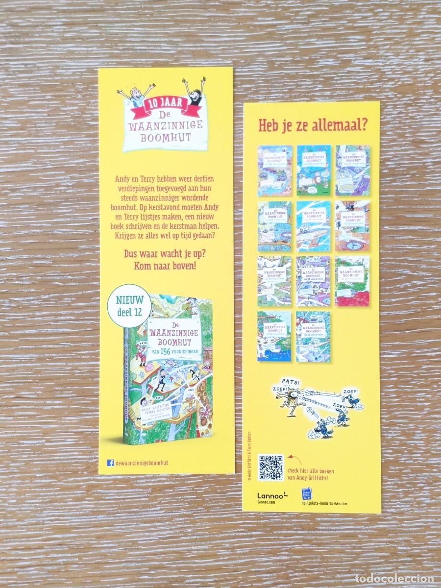 Collectables Bookmark: MARCAP&Aacute;GINAS - COMIC INFANTIL - DE WAANZINNIGE BOOMHUT - B&Eacute;LGICA