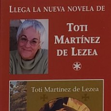 Coleccionismo Marcapáginas: MARCAPAGINAS - MAEVA - EL VERDUGO DE DIOS - TOTI MARTINEZ DE LEZEA. Lote 401724184