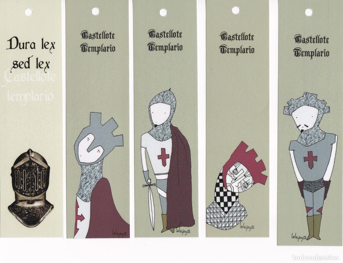 Collectionnisme Marque-pages: Marcapaginas serie completa de los Templarios de Castellote Teruel