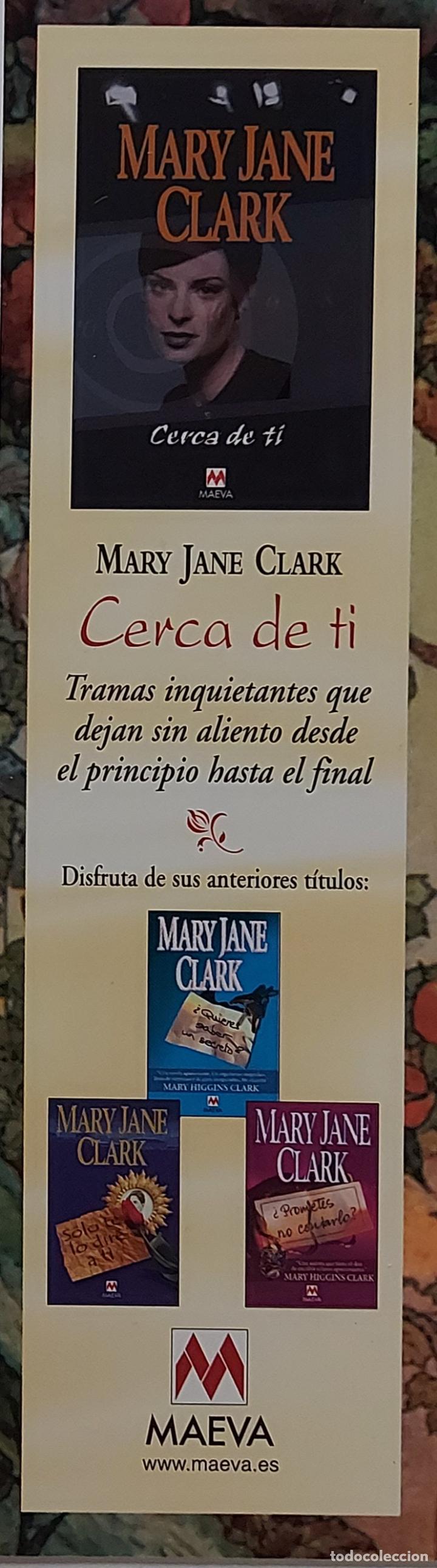 Collectionnisme Marque-pages: MARCAPAGINAS - MAEVA - MARY JANE CLARK - CERCA DE TI -