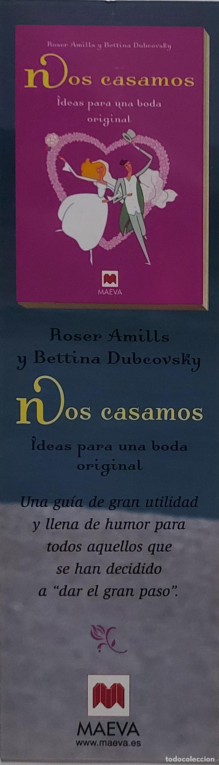 Collectionnisme Marque-pages: MARCAPAGINAS - MAEVA - ROSER AMILLS - NOS CASAMOS -