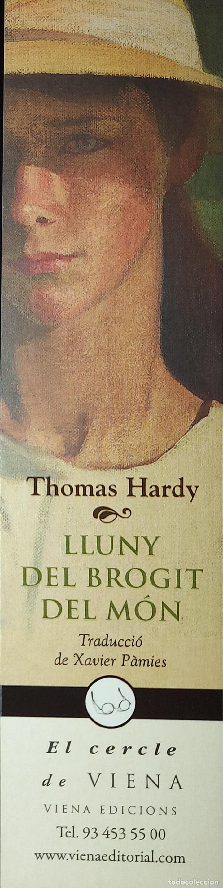 Coleccionismo marcap&aacute;ginas: MARCAP&Aacute;GINAS - VIENA - LLUNY DEL BROGIT DEL MON - THOMAS HARDY- - Foto 1
