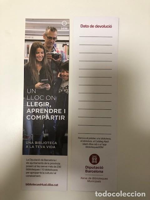 Sammeln von Lesezeichen: Punto de libro Bibliotecas Dip.Barcelona