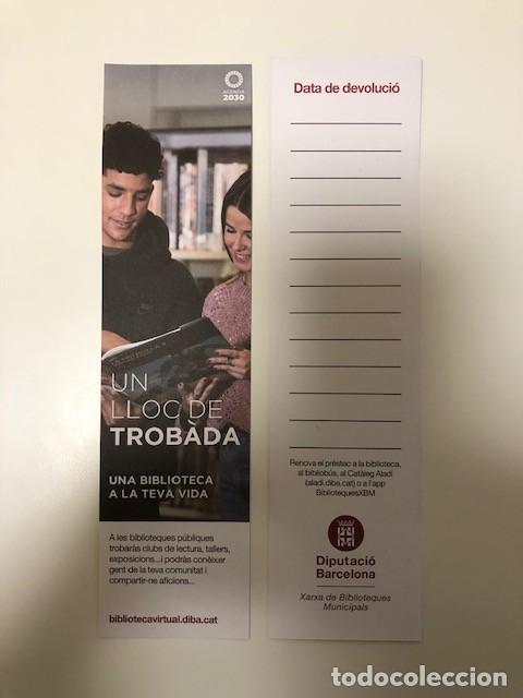 Sammeln von Lesezeichen: Punto de libro Bibliotecas Dip.Barcelona