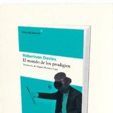 Coleccionismo Marcapáginas: MARCAPAGINAS EDITORIAL LIBROS DEL ASTEROIDE EL MUNDO DE LOS PRODIGIOS. Lote 403153904