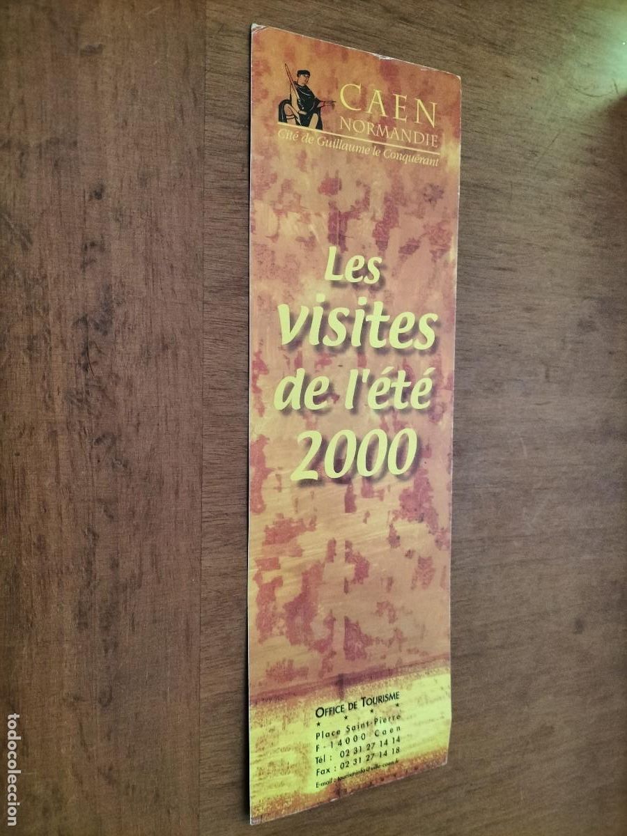 Coleccionismo marcap&aacute;ginas: LES VISITES DE L&acute;ETE 2000. MARCAPAGINAS. BUEN ESTADO. PUNTO DE LECTURA. C-1