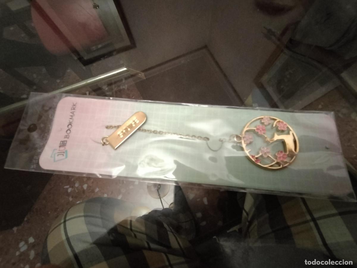 Coleccionismo marcap&aacute;ginas: 15-00051-marcapaginas metalico con cadena