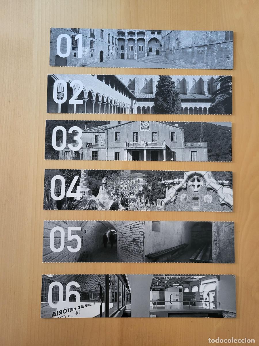 Coleccionismo marcap&aacute;ginas: 6 MARCAP&Aacute;GINAS MUSEU DHISTORIA DE LA CIUTAT - Foto 1