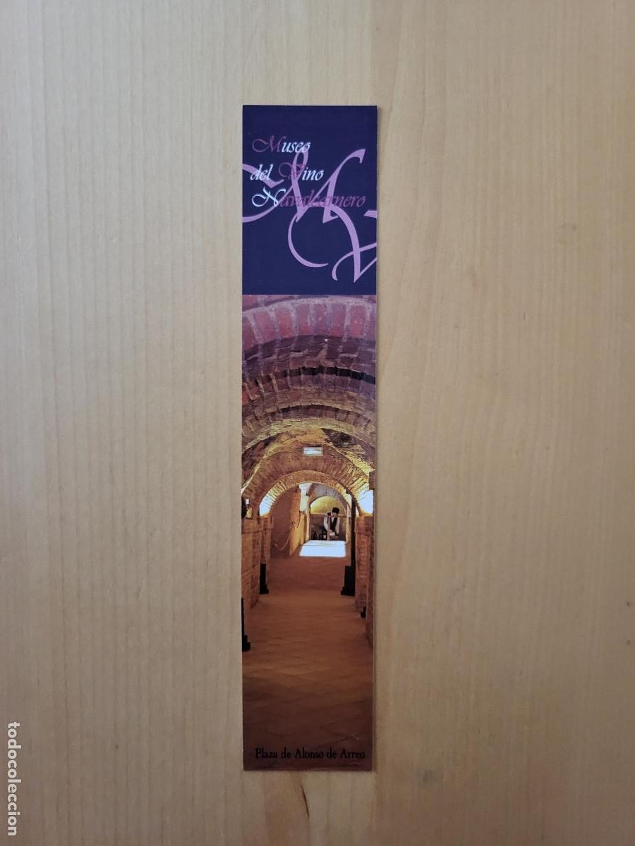 Sammeln von Lesezeichen: MARCAP&Aacute;GINAS MUSEO DEL VINO NAVALCARNERO