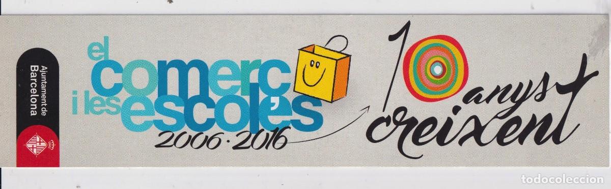 Collectionnisme Marque-pages: MARCAP&Aacute;GINAS EDITORIAL BARCELONA CAT T&Iacute;TULO COMER&Ccedil; ESCOLES