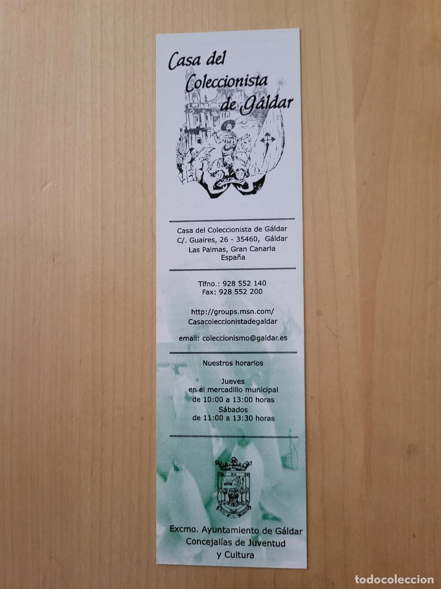 Collectionnisme Marque-pages: MARCAP&Aacute;GINAS CASA DEL COLECCIONISTA DE G&Aacute;LDAR