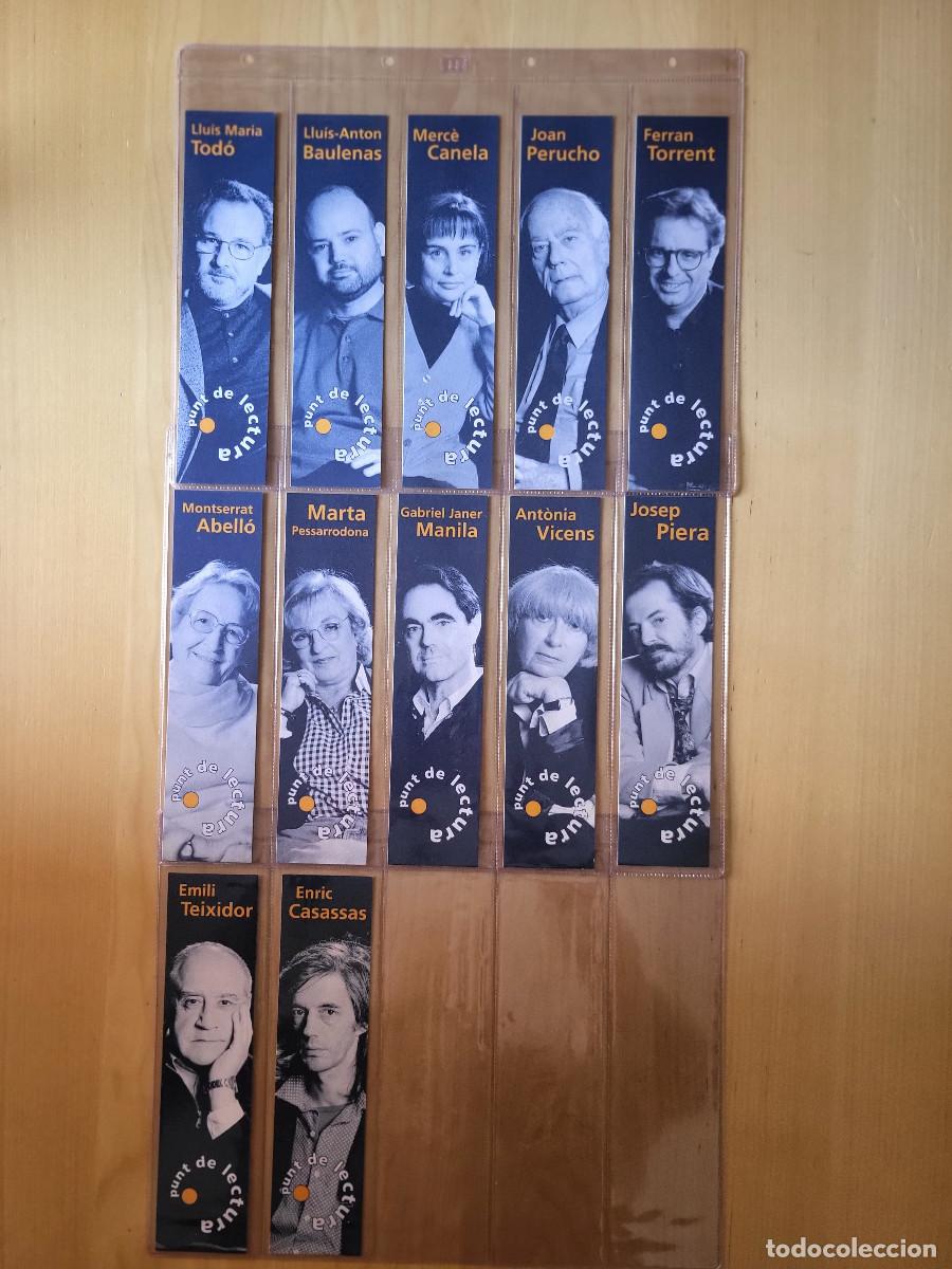 Coleccionismo marcap&aacute;ginas: 12 MARCAP&Aacute;GINAS ESCRITORES - Foto 1