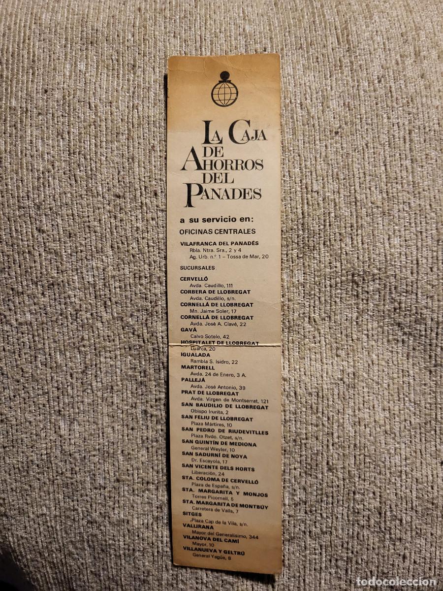 Coleccionismo marcap&aacute;ginas: ANTIGUO MARCAP&Aacute;GINAS EDICIONES DANAE 1971 - Foto 3