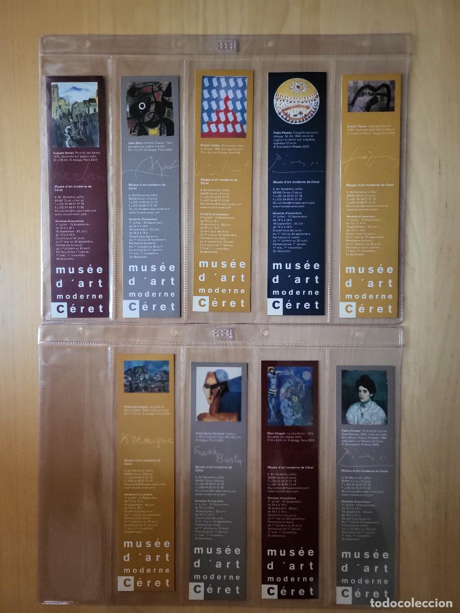 Coleccionismo marcap&aacute;ginas: 9 MARCAP&Aacute;GINAS MUS&Eacute;E C&Eacute;RET - Foto 2
