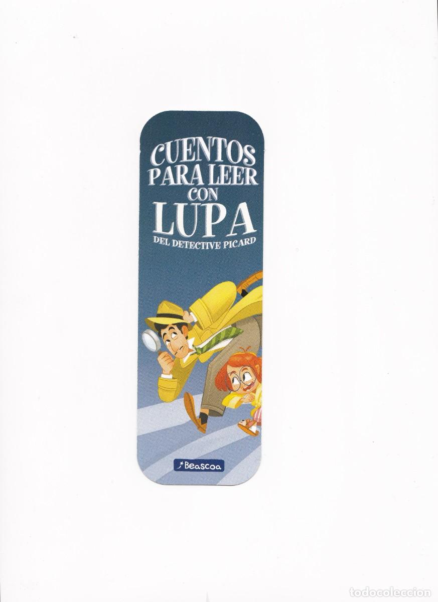 Coleccionismo marcap&aacute;ginas: Marcapaginas editorial Beascoa cuentos para leer con lupa