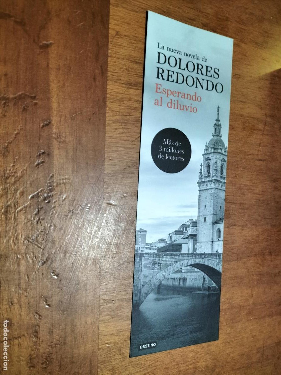 Esperando al Diluvio, la nueva novela de Dolores Redondo 