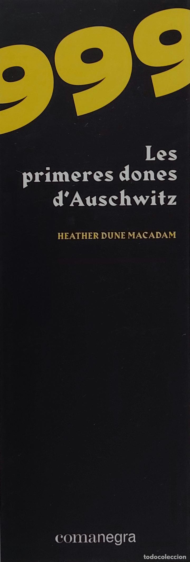 Coleccionismo Marcap&aacute;ginas: MARCAPAGINAS - COMANEGRA - LES PRIMEROS DONES D'AUSCHWITZ