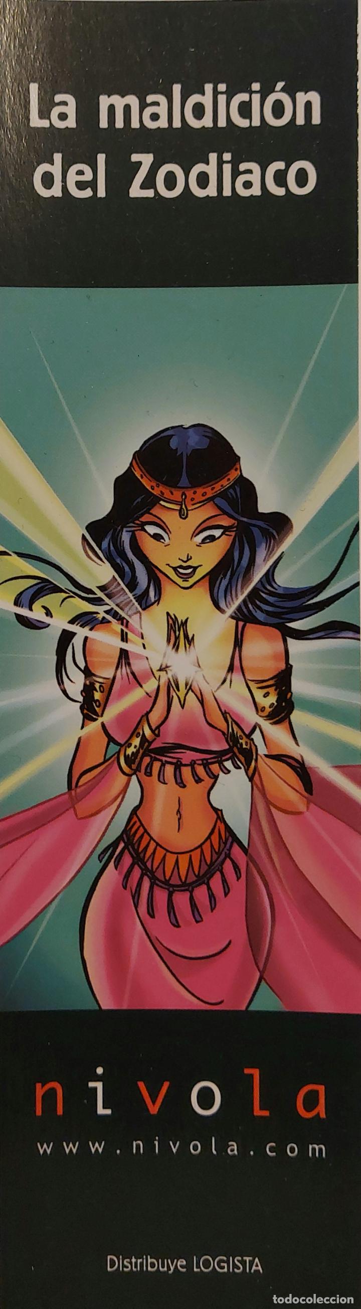Sammeln von Lesezeichen: MARCAPAGINAS - NIVOLA - LA MALDICION DEL ZODIACO -