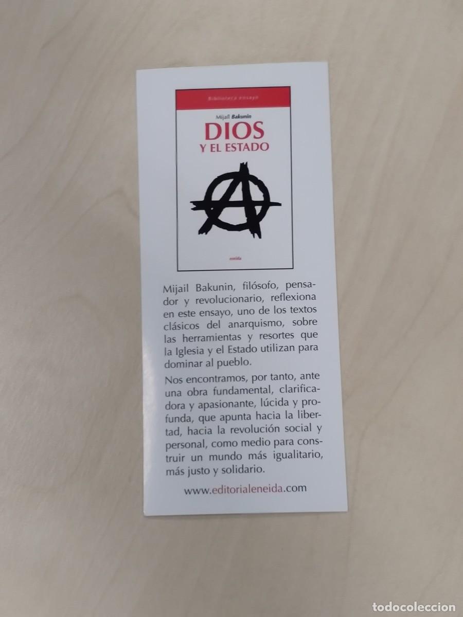 Coleccionismo marcap&aacute;ginas: MARCAP&Aacute;GINAS - ENEIDA EDITORIAL - DIOS Y EL ESTADO - Foto 1