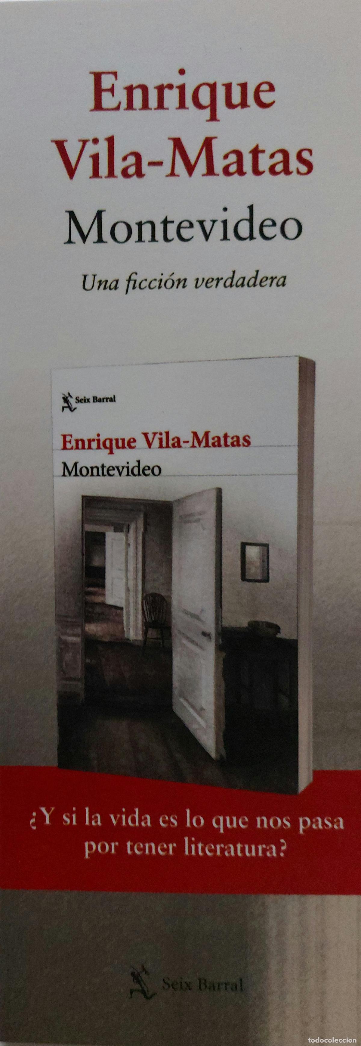 Coleccionismo Marcap&aacute;ginas: MARCAPAGINAS - SEIX BARRAL - MONTEVIDEO - ENRIQUE VILA - MATAS