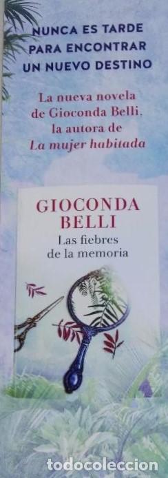 Coleccionismo Marcap&aacute;ginas: MARCAPAGINAS - SEIX BARRAL - LAS FIEBRES DE LA MEMORIA - GIOCONDA BELLI -