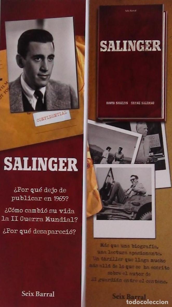 Coleccionismo marcap&aacute;ginas: MARCAPAGINAS - SEIX BARRAL - SALINGER - - Foto 1