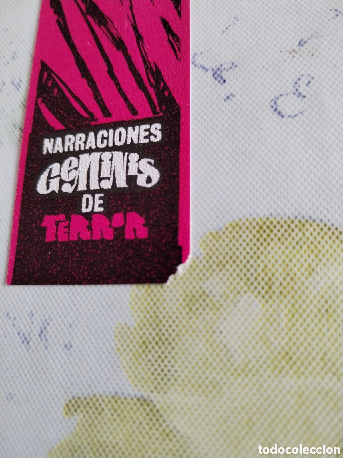 Coleccionismo marcap&aacute;ginas: Marcap&aacute;ginas narraciones g&eacute;minis de terror - Foto 3