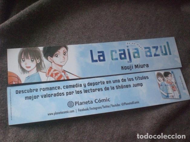 Coleccionismo marcap&aacute;ginas: Marcap&aacute;ginas c&oacute;mic caja azul, editorial Planeta - Foto 1