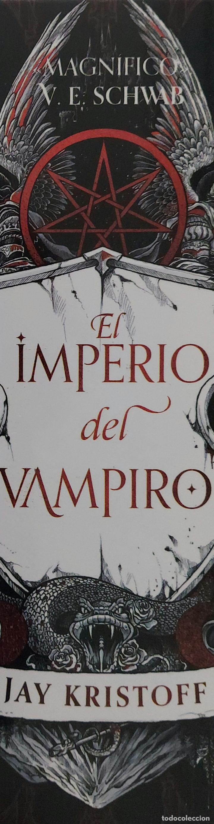 Collectionnisme Marque-pages: MARCAP&Aacute;GINAS - NOCTURNA EDICIONES - EL IMPERIO DEL VAMPIRO - JAY KRISTOFF