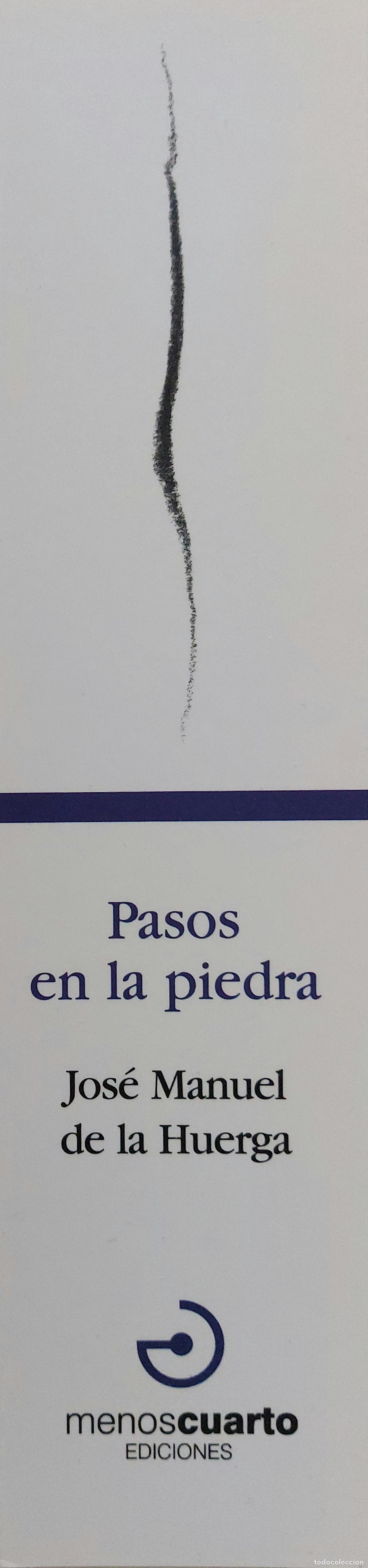 Coleccionismo marcap&aacute;ginas: MARCAP&Aacute;GINAS - MENOS CUARTO EDICIONES - PASOS EN LA PIEDRA - Foto 1