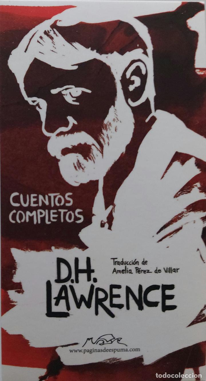 Sammeln von Lesezeichen: MARCAP&Aacute;GINAS - PAGINAS DE ESPUMA - CUENTOS COMPLETOS - D.H.LAWRENCE