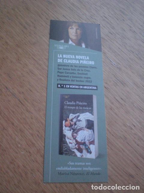 Collectables Bookmark: marcap&aacute;ginas tiempo moscas, editorial Alfaguara
